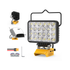 72W 7200LM Work Light – USB-C & USB-A, for DeWalt 20V