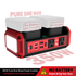 350W Power Inverter Pure Sine Wave Compatible with Milwaukee 18V