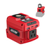 220W Inverter for Milwaukee 18V, with AC/USB/Type-C and 400LM LED Light