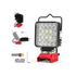 60W 6000LM Work Light – USB-C, 360° Head, for Milwaukee 18V